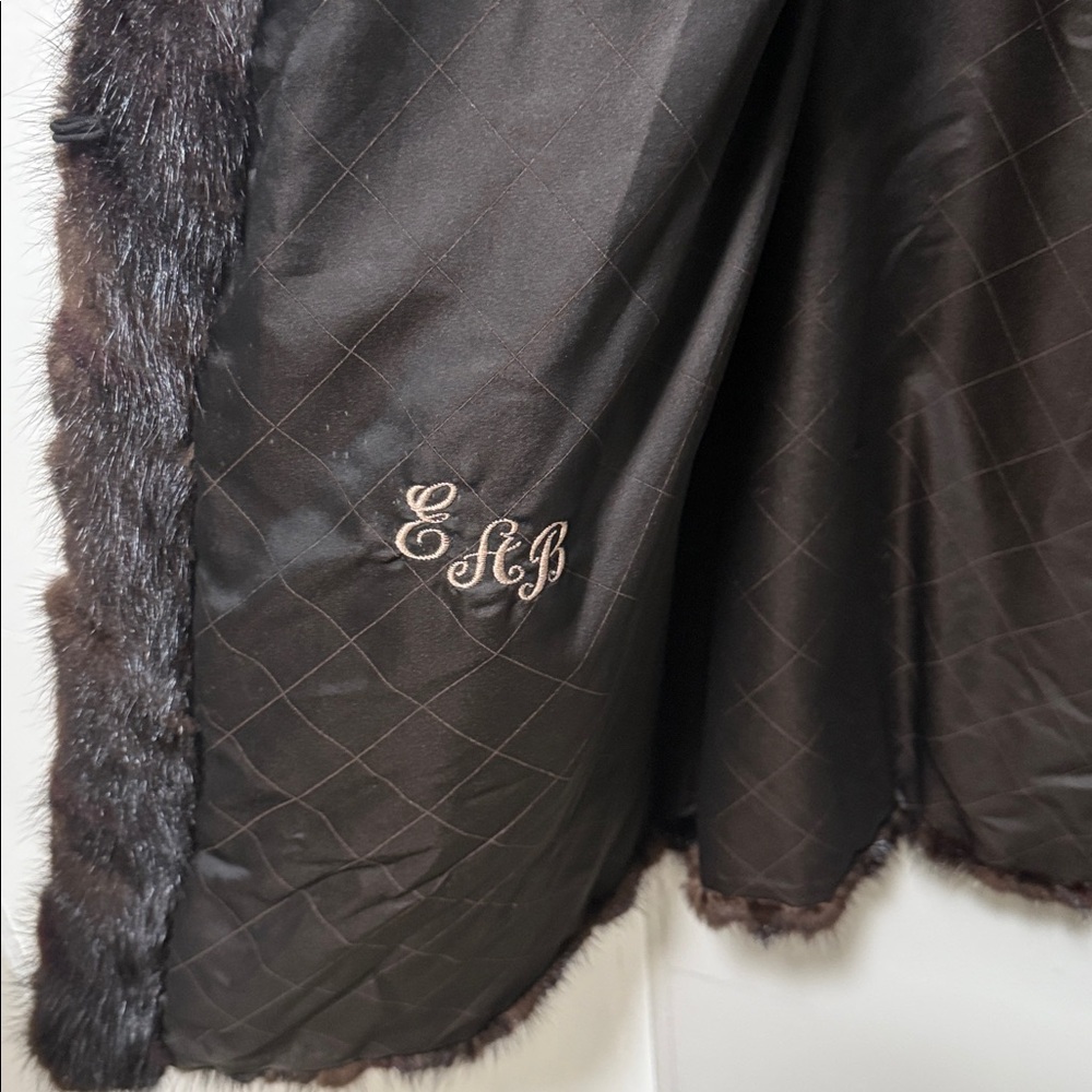 Saga fur mink coat - Picture 3 of 15